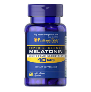 Melatonin Rapid Release 10 mg*60pcs Help promote relaxation and nighttime sleep aid